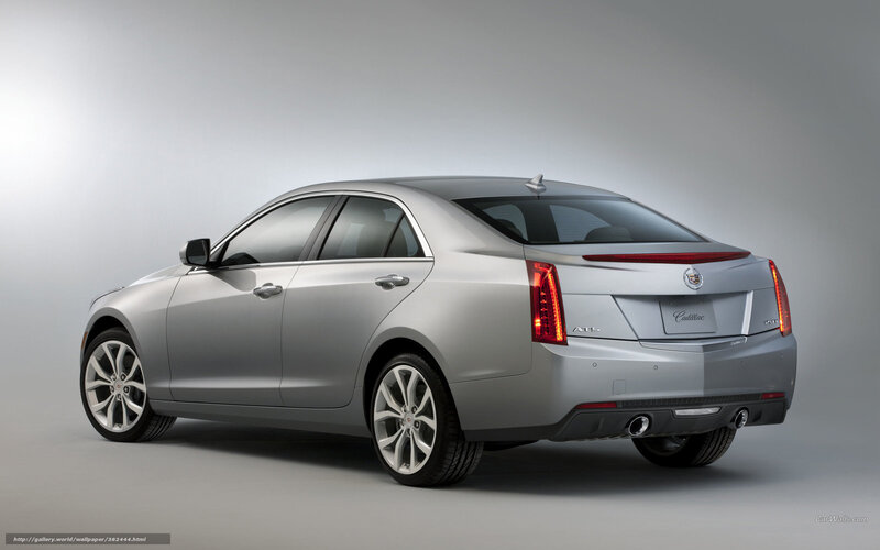 Silver Cadillac Ats Sedan — Neutral