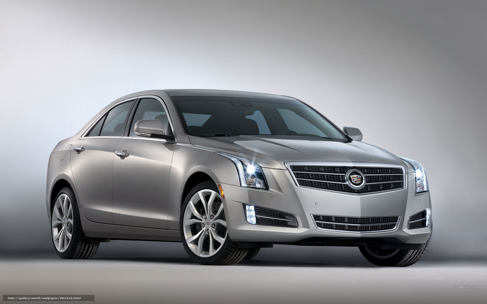silver cadillac ats sedan