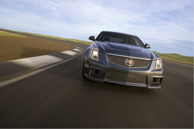 Silver Cadillac Car