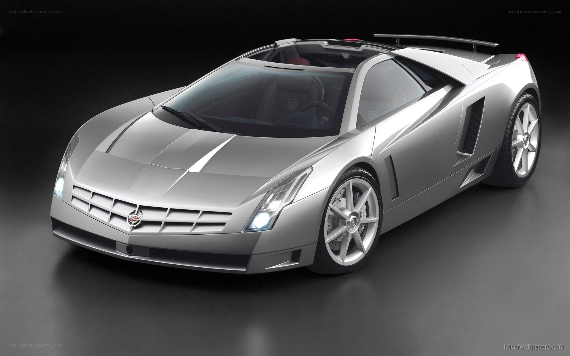 Silver Cadillac Concept Car