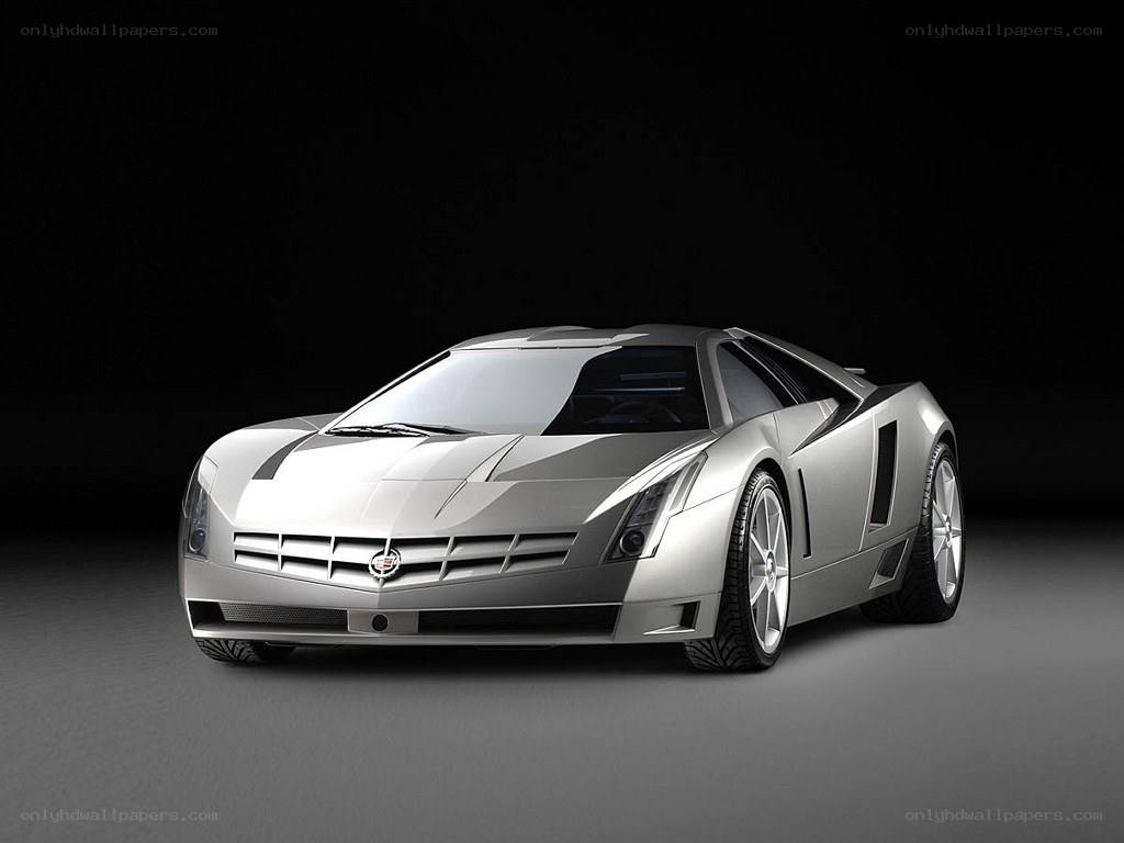 silver cadillac concept car
