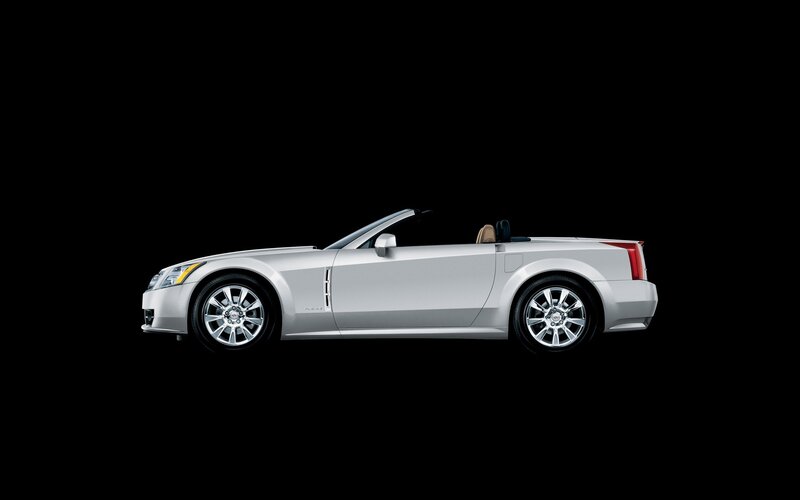 silver cadillac convertible