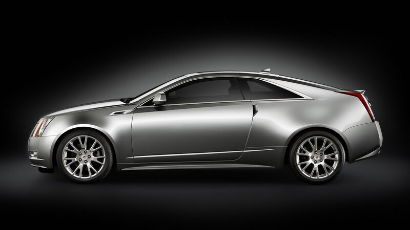 silver cadillac coupe