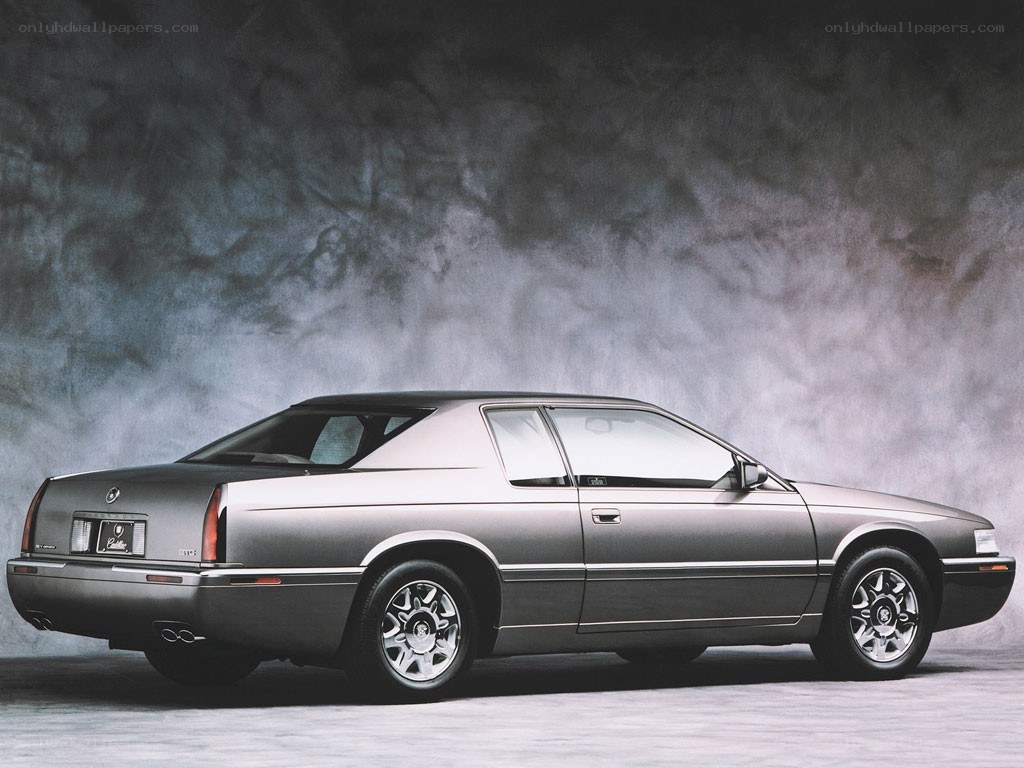 silver cadillac coupe