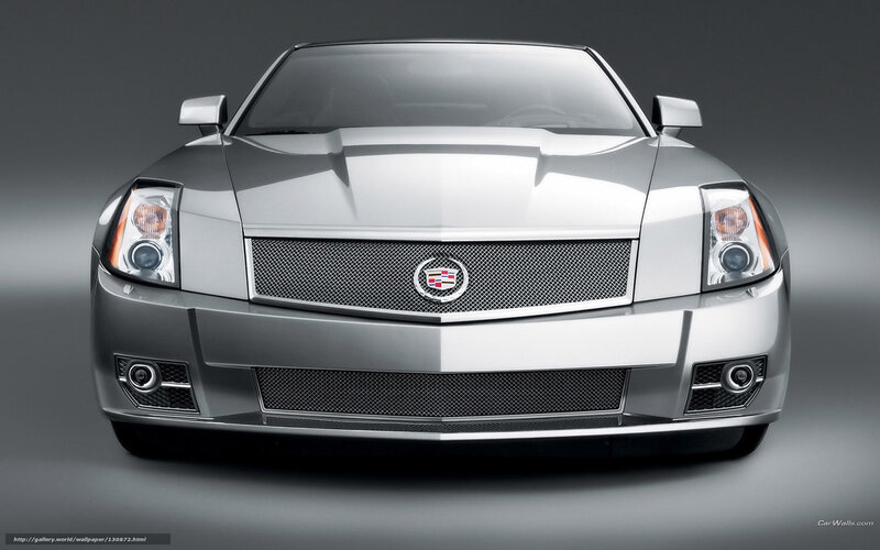 Silver Cadillac Coupe — Dramatic, Photograph, Grille