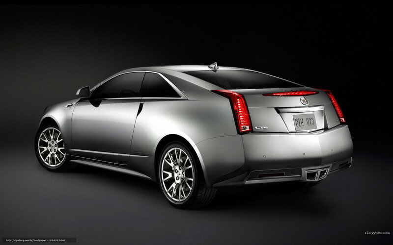 Silver Cadillac Coupe — Dramatic