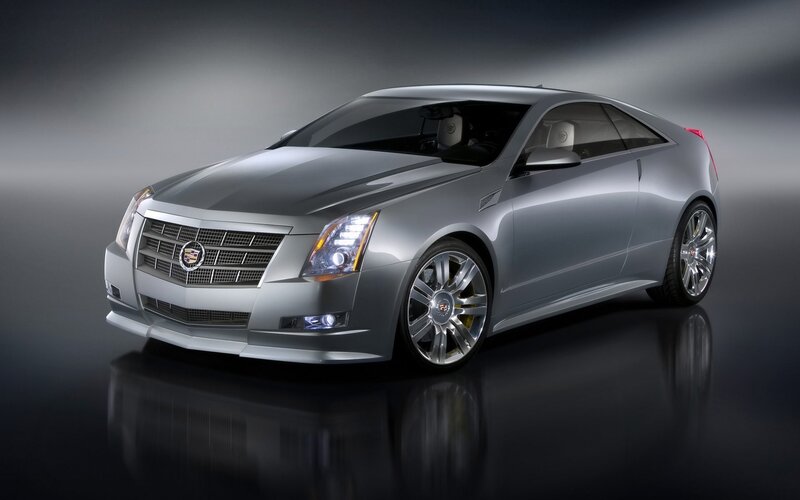 Silver Cadillac Coupe — Gray, Dramatic