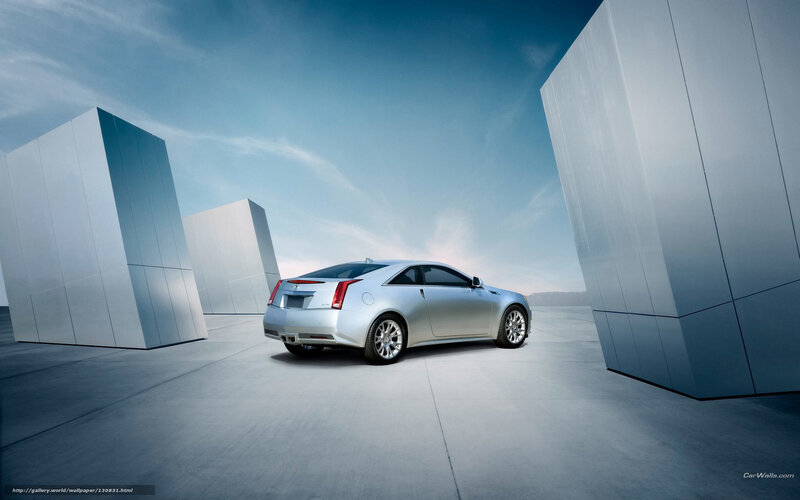 Silver Cadillac Coupe — Modern