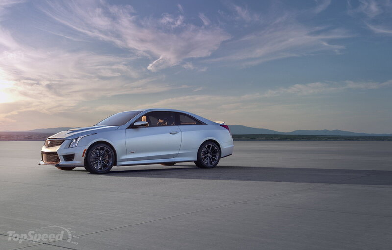 Silver Cadillac Coupe — Serene, Sunset