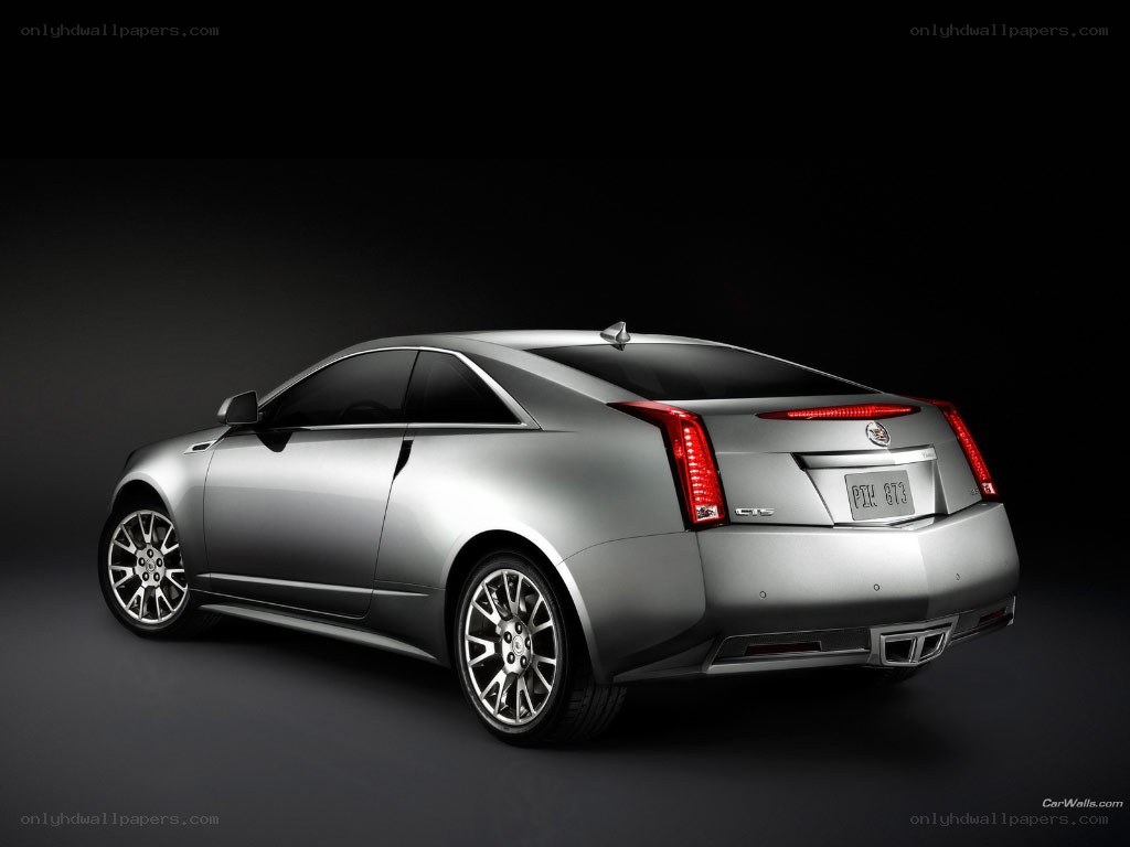 silver cadillac cts coupe