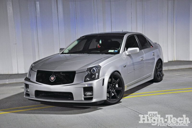 Silver Cadillac Cts-v — Dramatic, Photograph