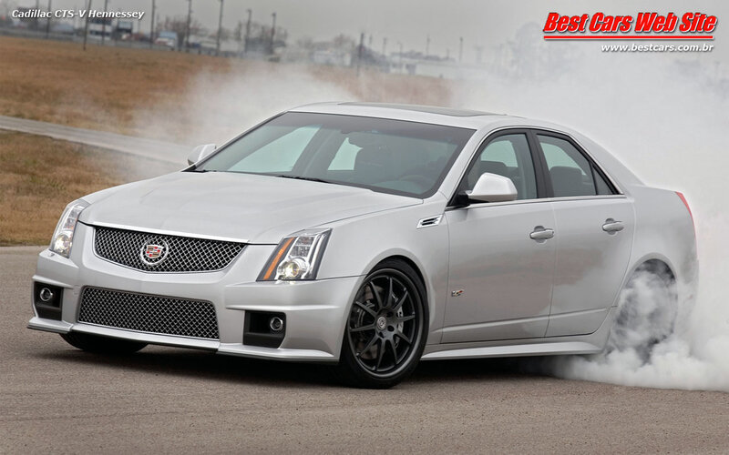 Silver Cadillac Cts-v — Dramatic