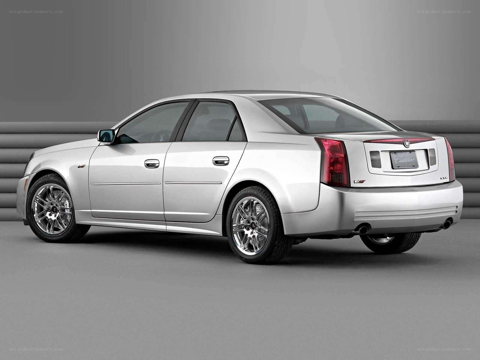 silver cadillac cts-v sedan