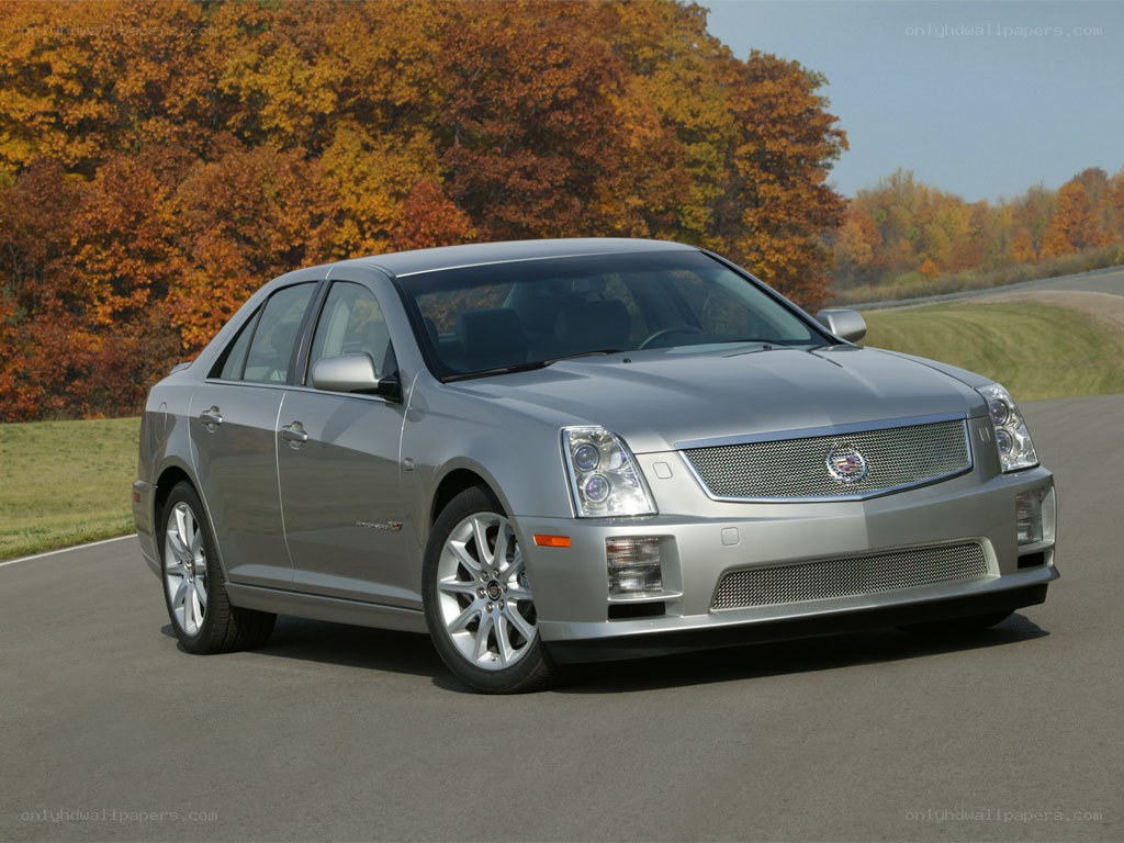 silver cadillac cts-v sedan