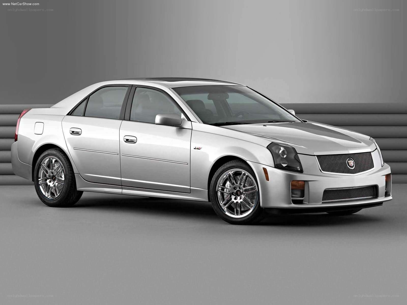 silver cadillac cts-v sedan