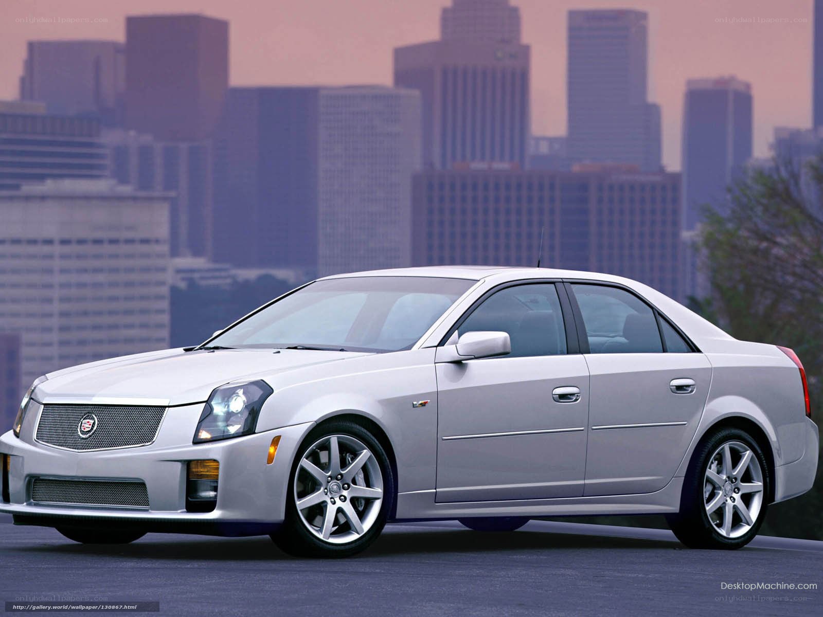 silver cadillac cts-v sedan