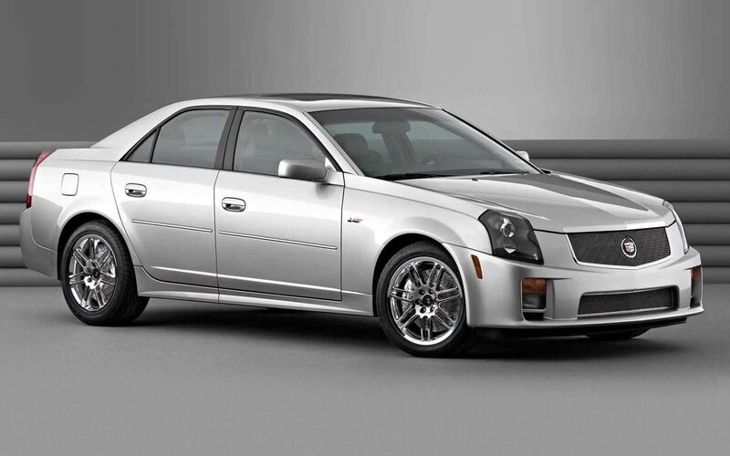 Silver Cadillac Cts-v