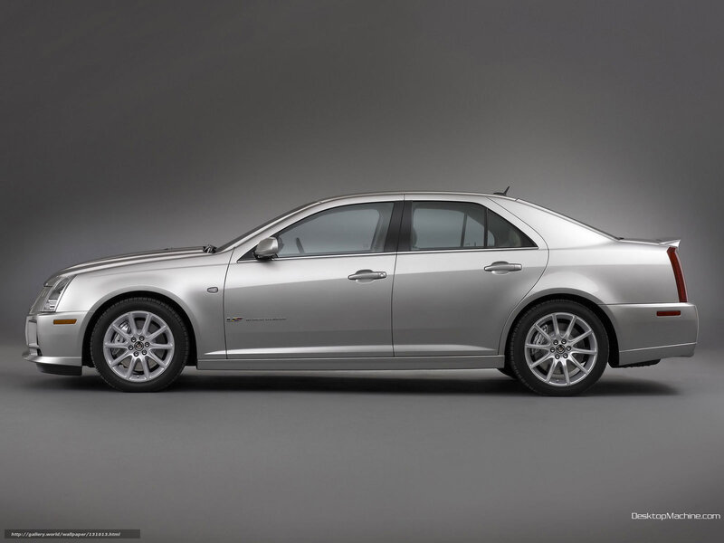 Silver Cadillac Sedan — Neutral