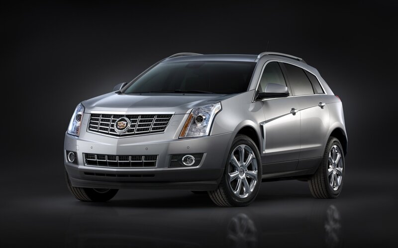 Silver Cadillac Suv — Dramatic, Photograph, Car, Headlights