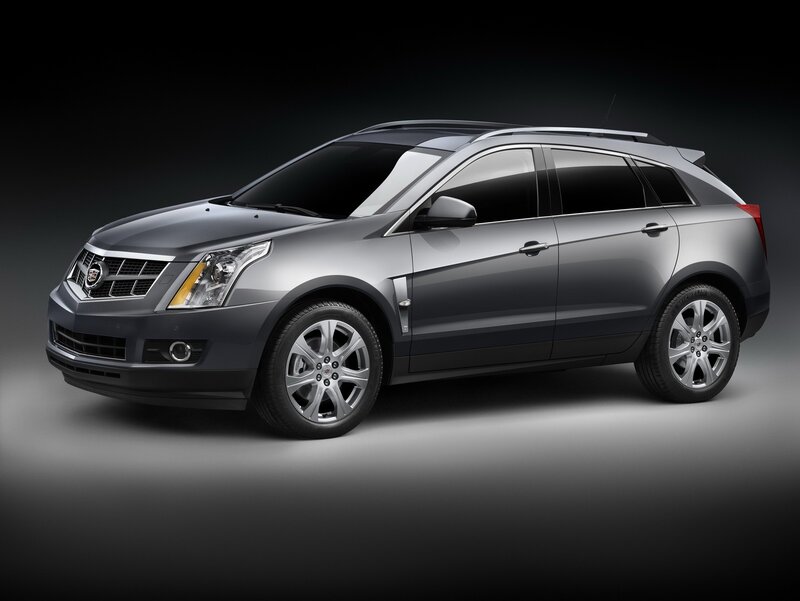 Silver Cadillac Suv — Gray, Dramatic, Photograph, Car, Wheels, Roof Rails, Black