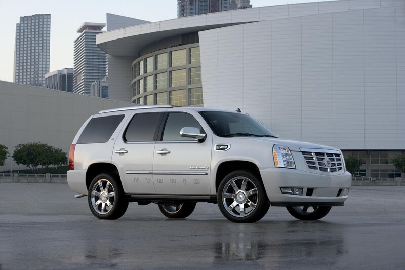 Silver Cadillac Suv — Urban