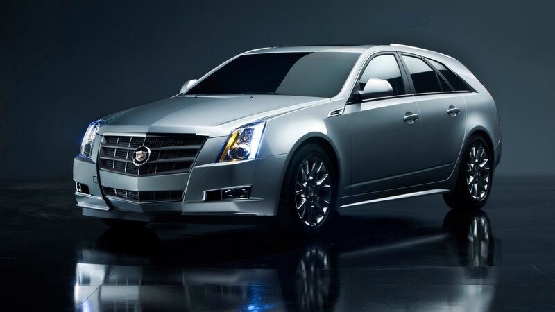 Silver Cadillac Wagon