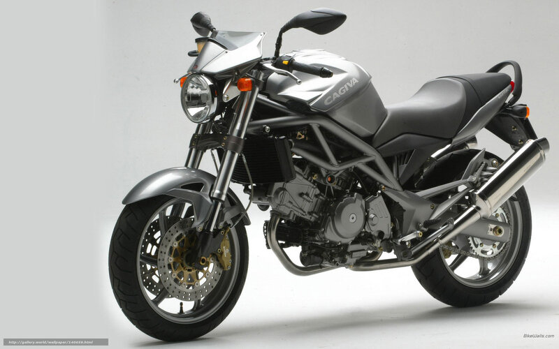 silver cagiva motorcycle