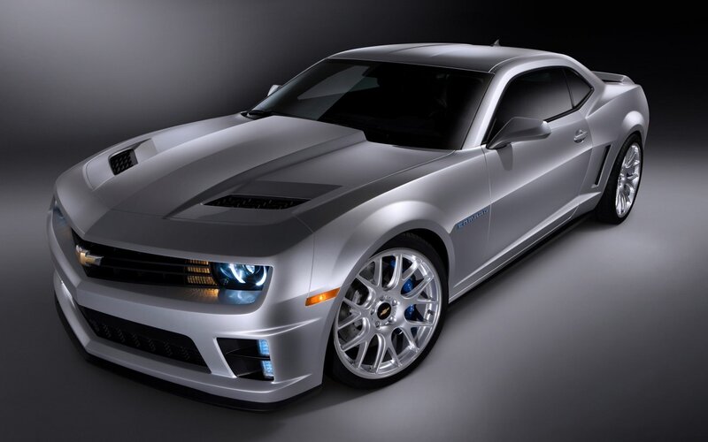 Silver Camaro Car — Dramatic, Photograph, Wheels