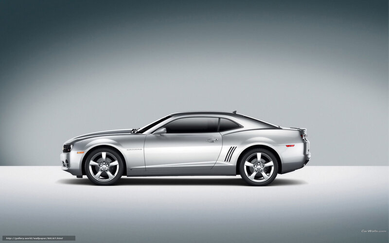 Silver Camaro Car — Neutral, Photograph