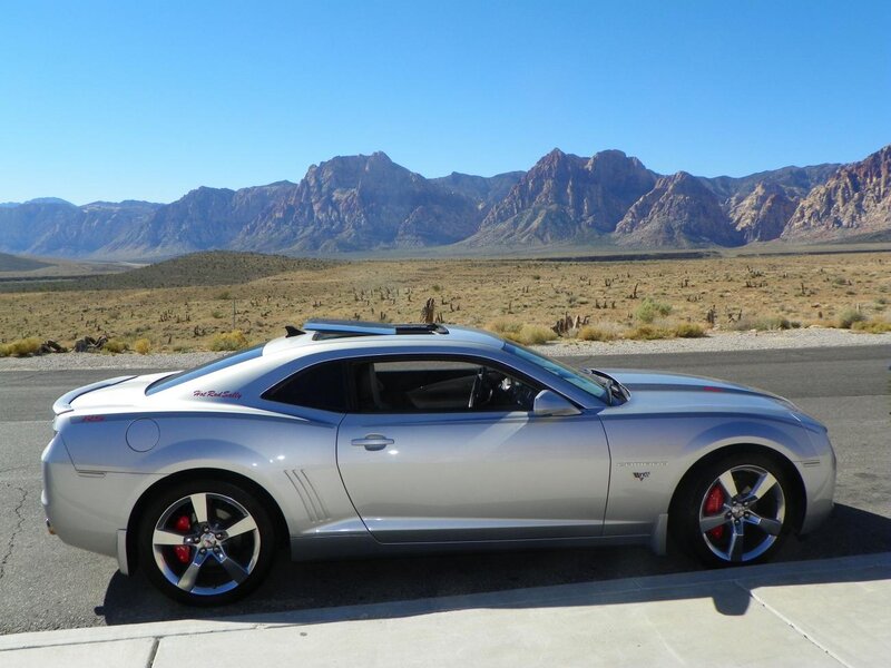 Silver Camaro Car — Serene, Afternoon