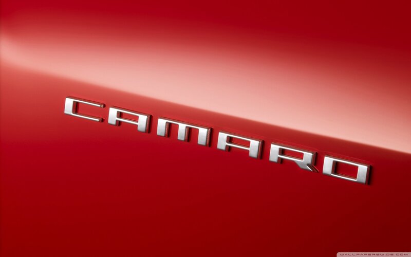 Silver Camaro Emblem