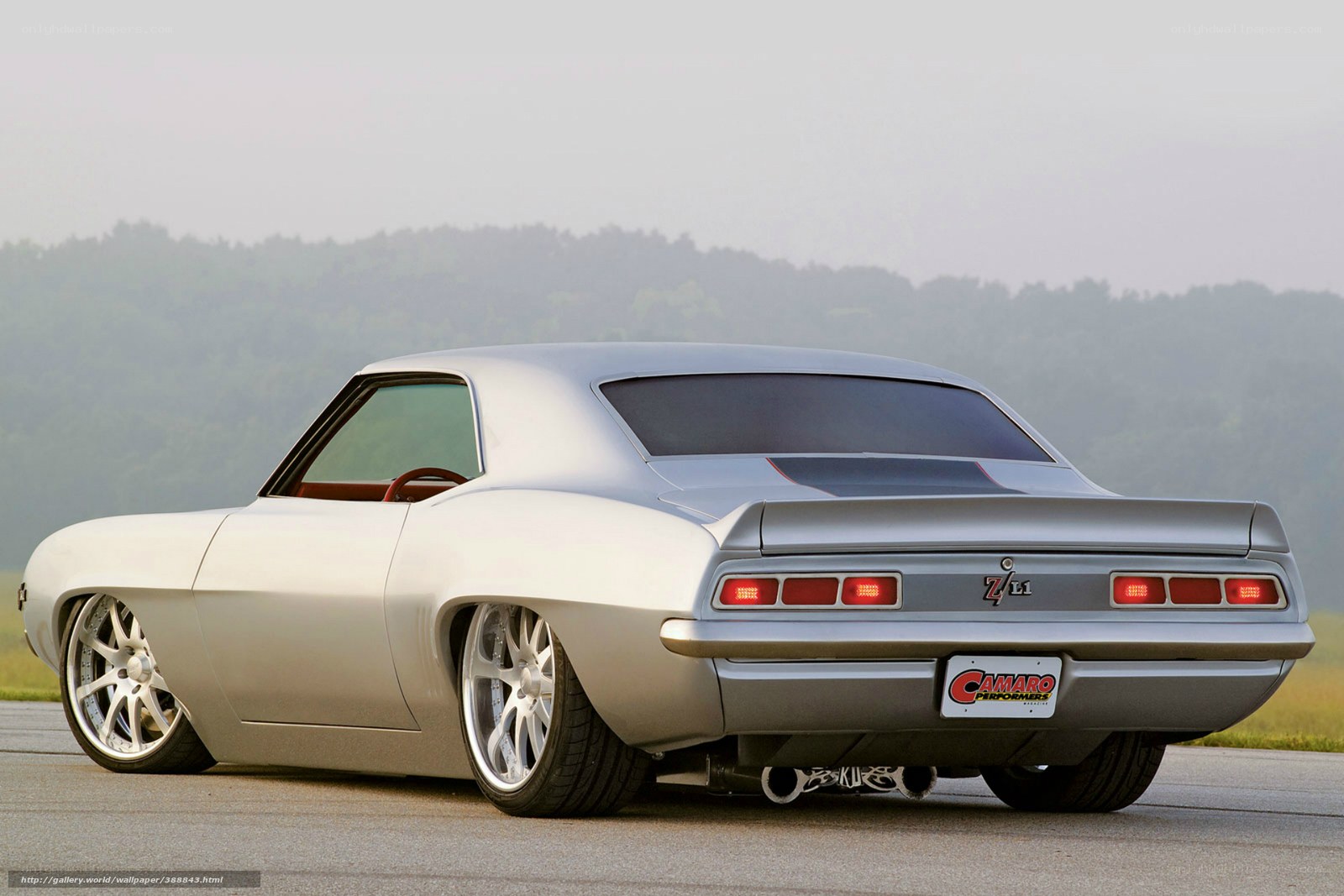 silver camaro muscle car