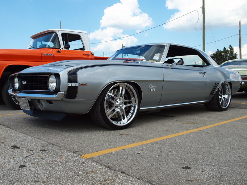 Silver Camaro Ss