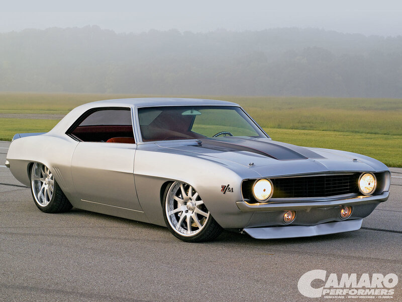 Silver Camaro Zl1