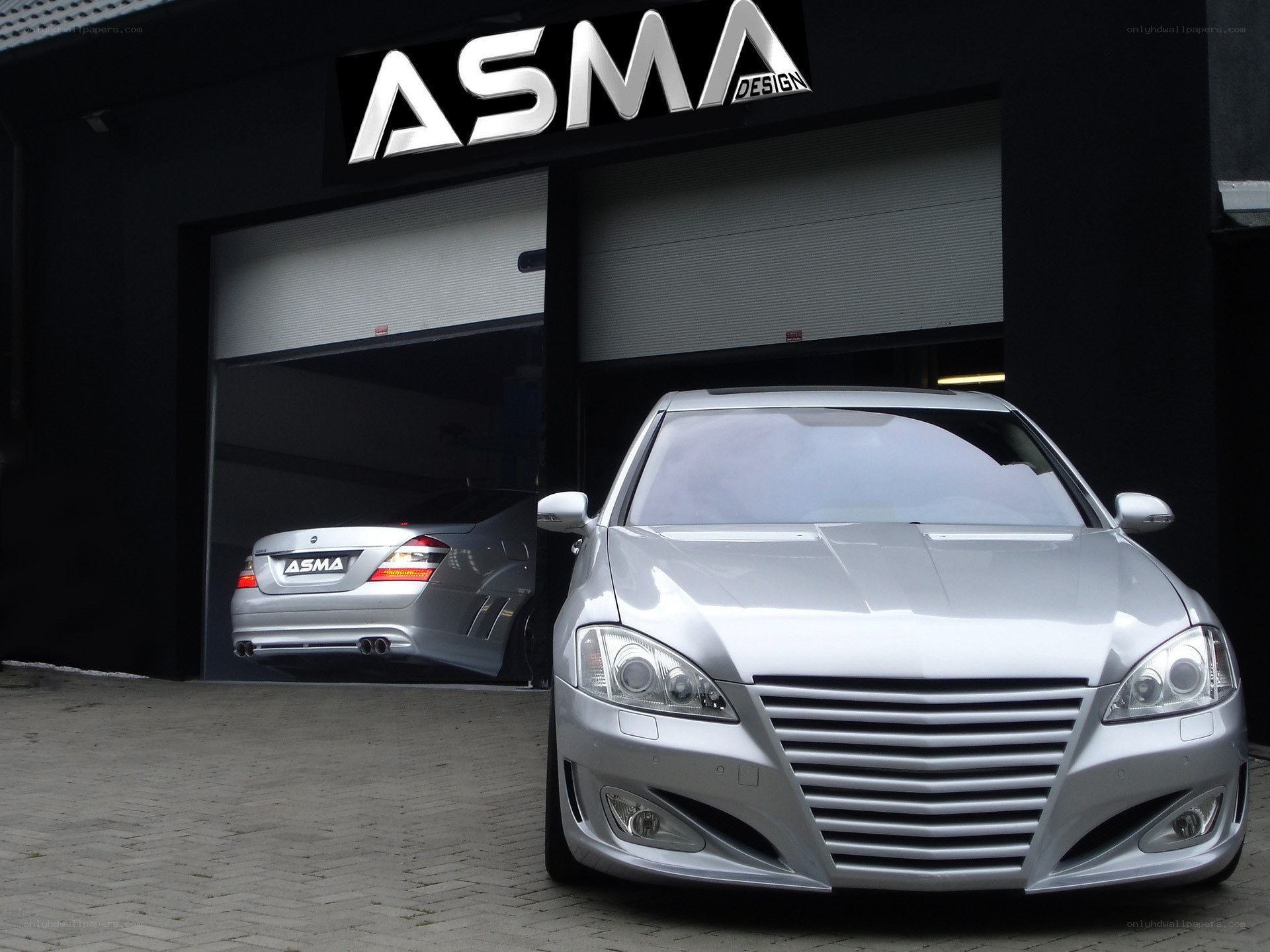 Silver car at ASMA Design