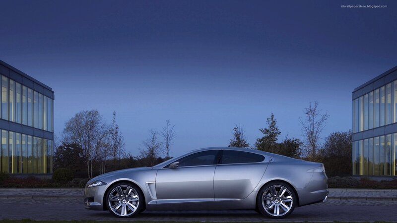 silver car at dusk