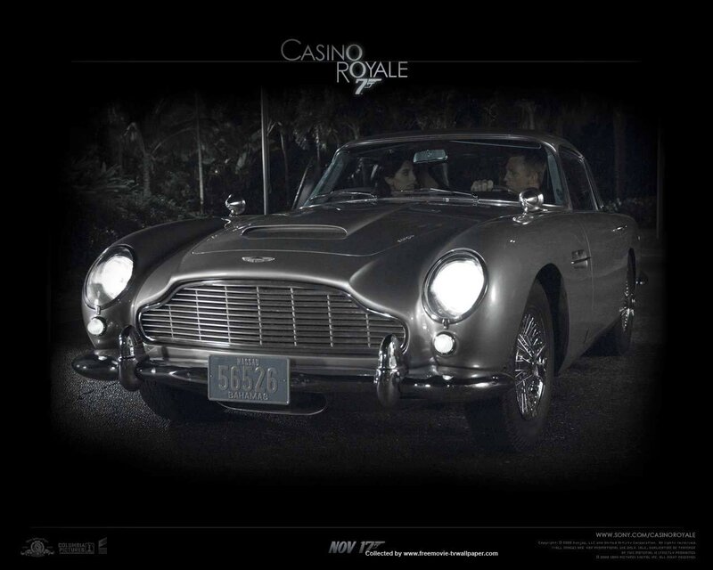 Silver Car at Night — Black