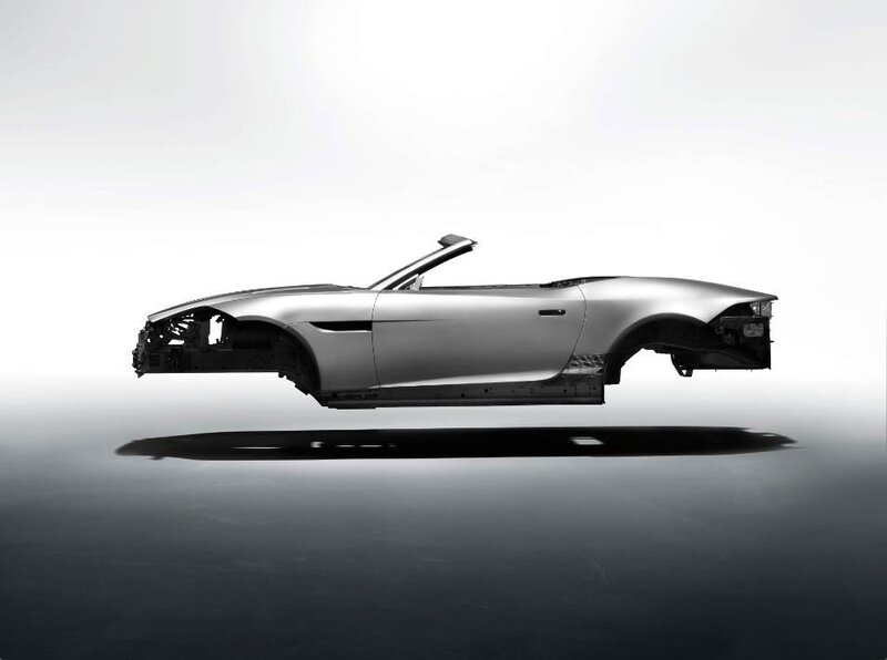 Silver Car Chassis — Gray
