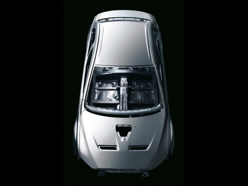 Silver Car Chassis
