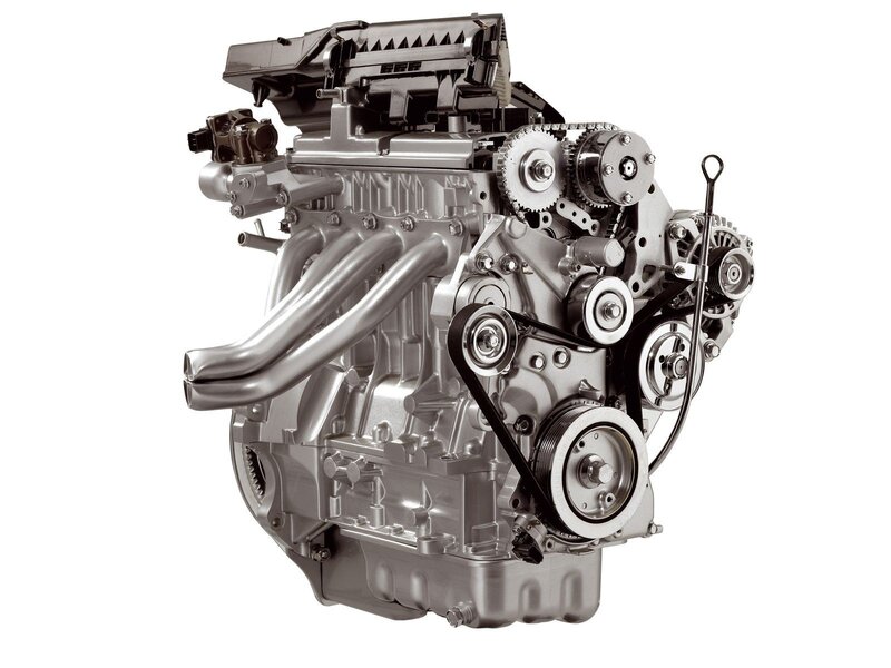 silver car engine