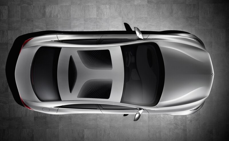 Silver Car from Above