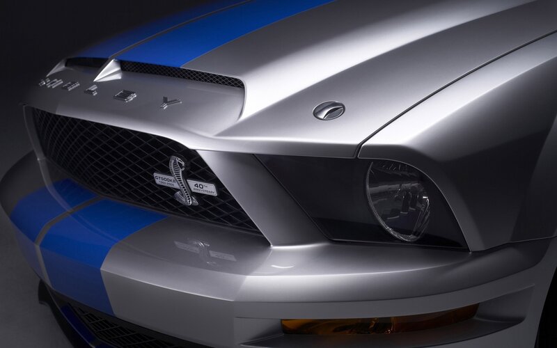 Silver Car Front — Dramatic
