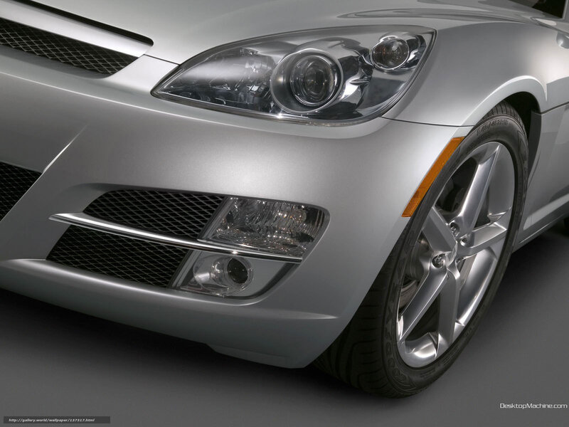 Silver Car Front End