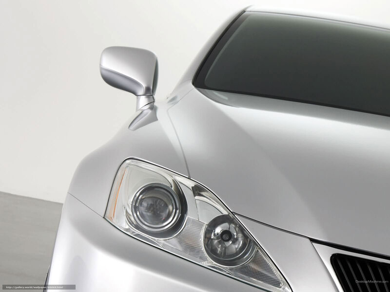 silver car front view