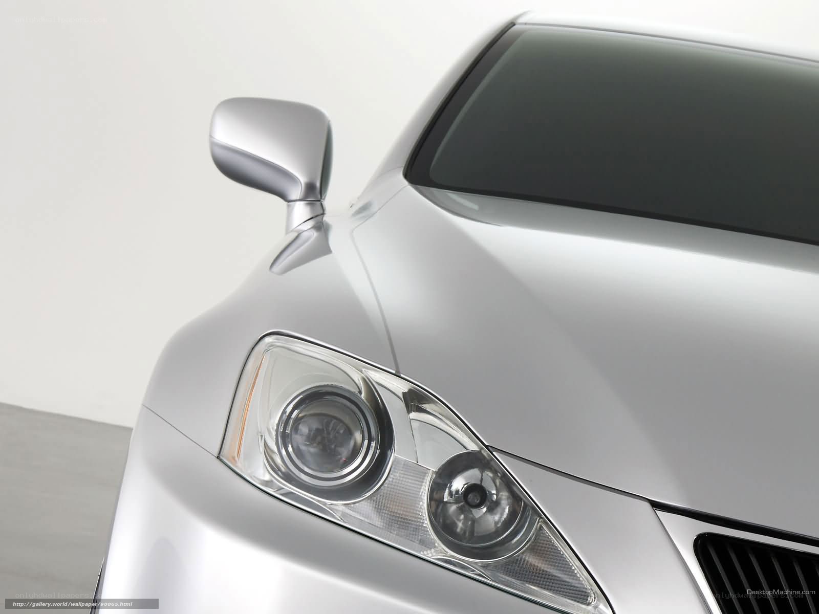 silver car front view