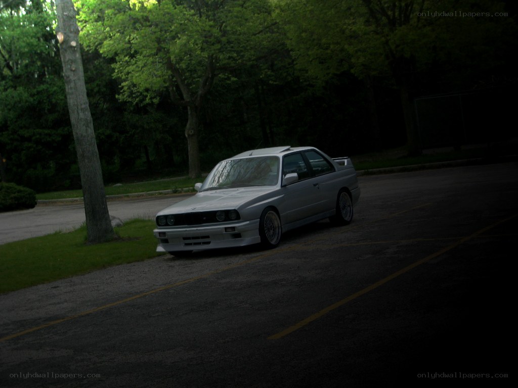 silver car in a parking lot
