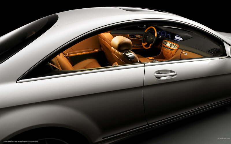 Silver Car Interior — Dramatic
