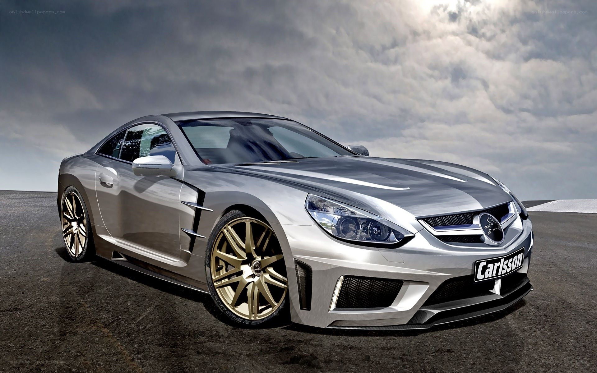 silver car on a road