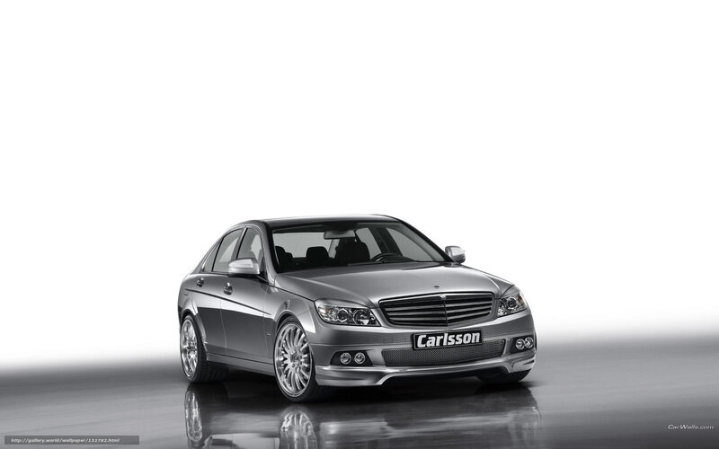 silver car on white background