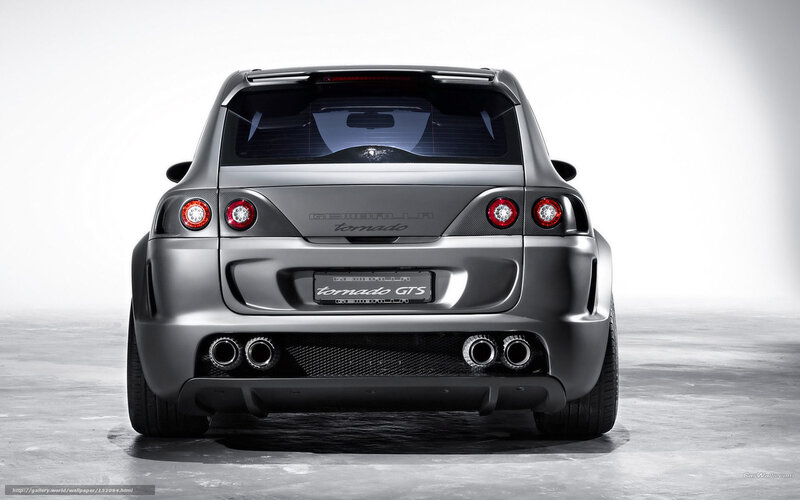 Silver Car Rear View — Gray